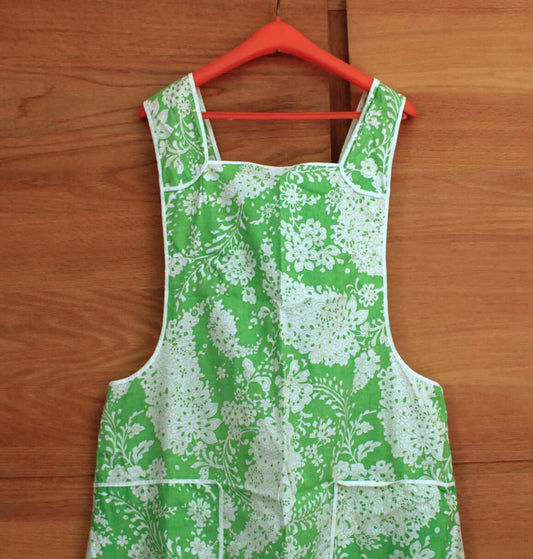 Vintage Tablier style blouse d'intérieure