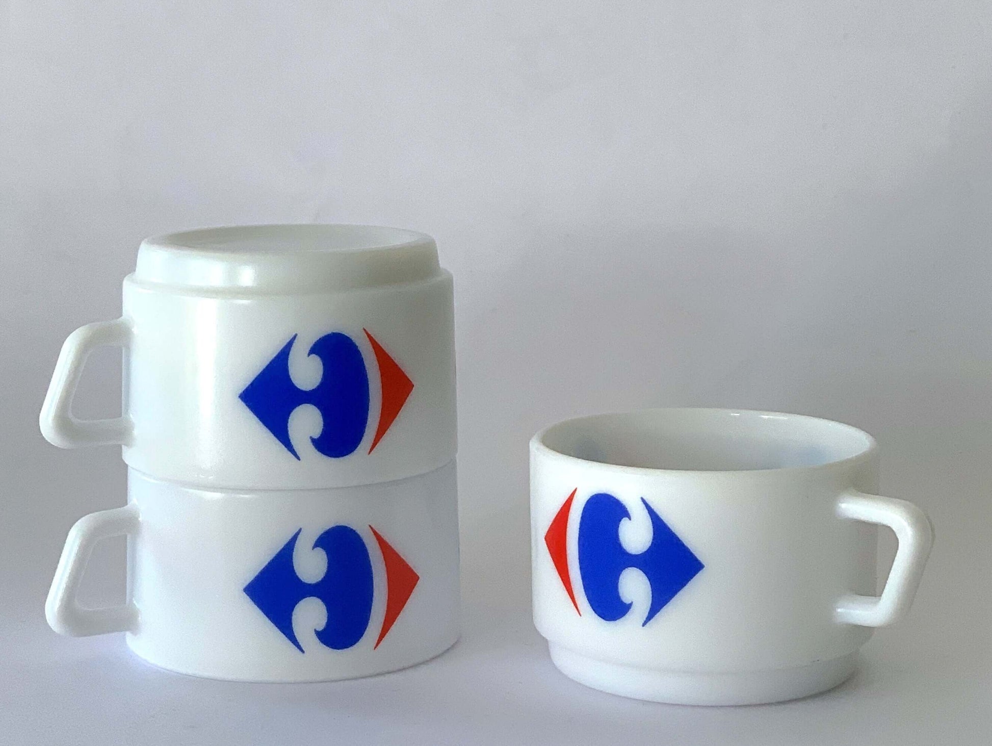 Tasses publicitaires Arcopal Carrefour