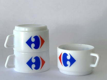 Tasses publicitaires Arcopal Carrefour