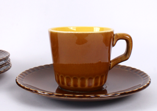 Tasses à café anciennes Sarreguemines