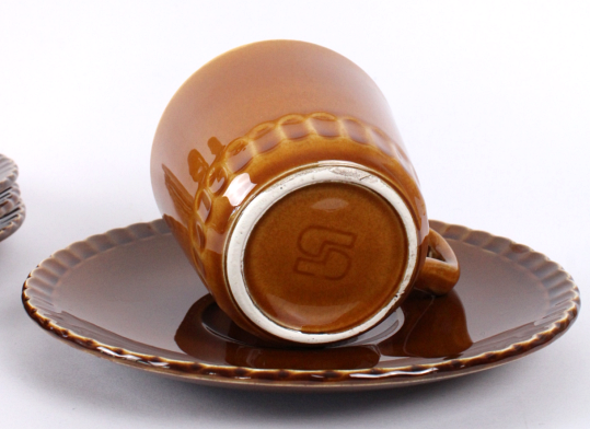 Tasses à café anciennes Sarreguemines