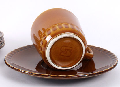 Tasses à café anciennes Sarreguemines