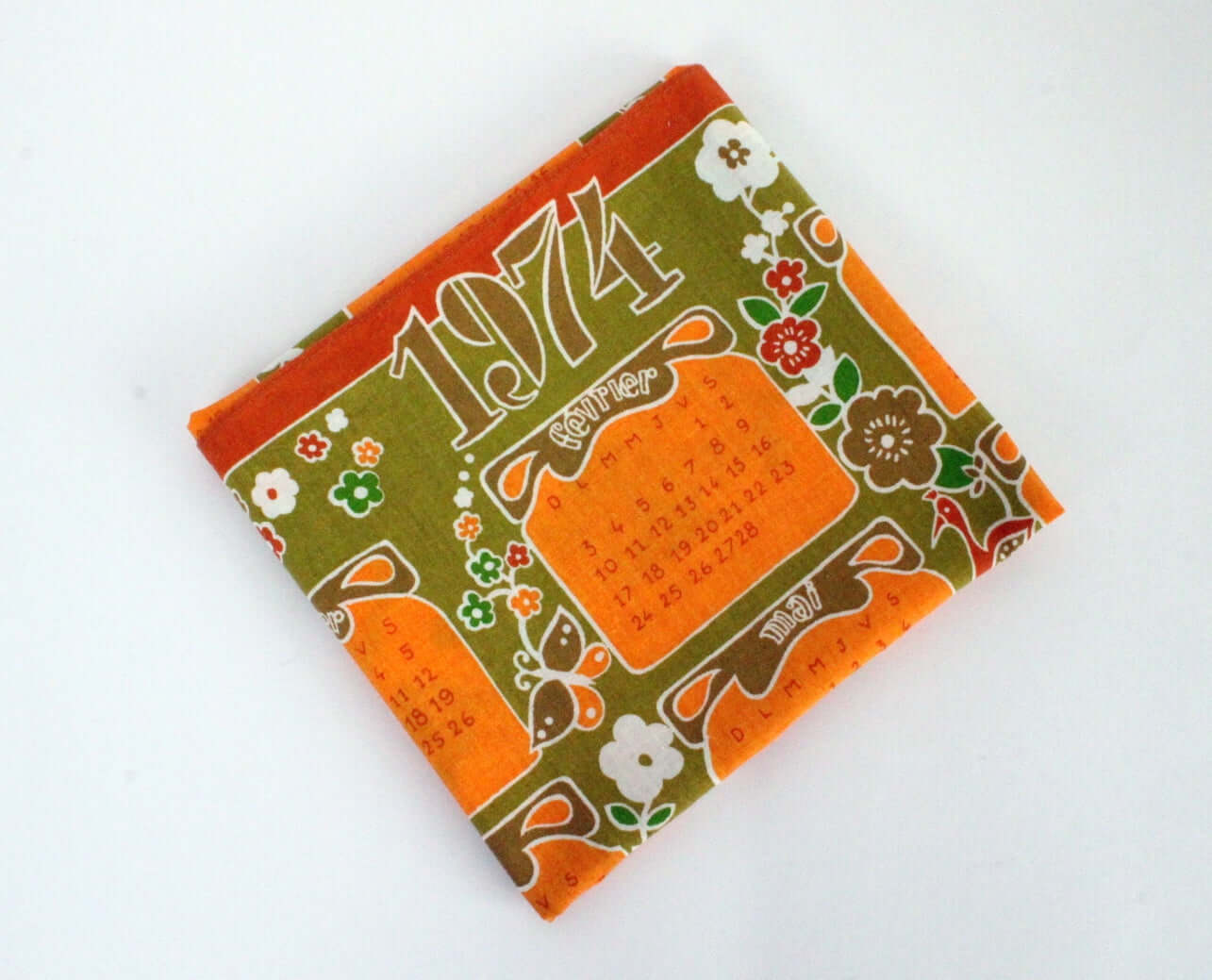 Torchon vintage calendrier 1982 - Linge de maison Torchon vintage calendrier 1982 - Linge de maison
