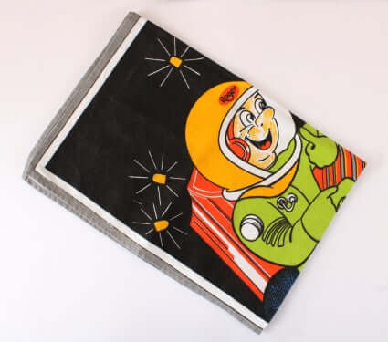 Torchon publicitaire vintage biscottes Roger