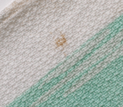 Torchon vintage coquillage et crustacés