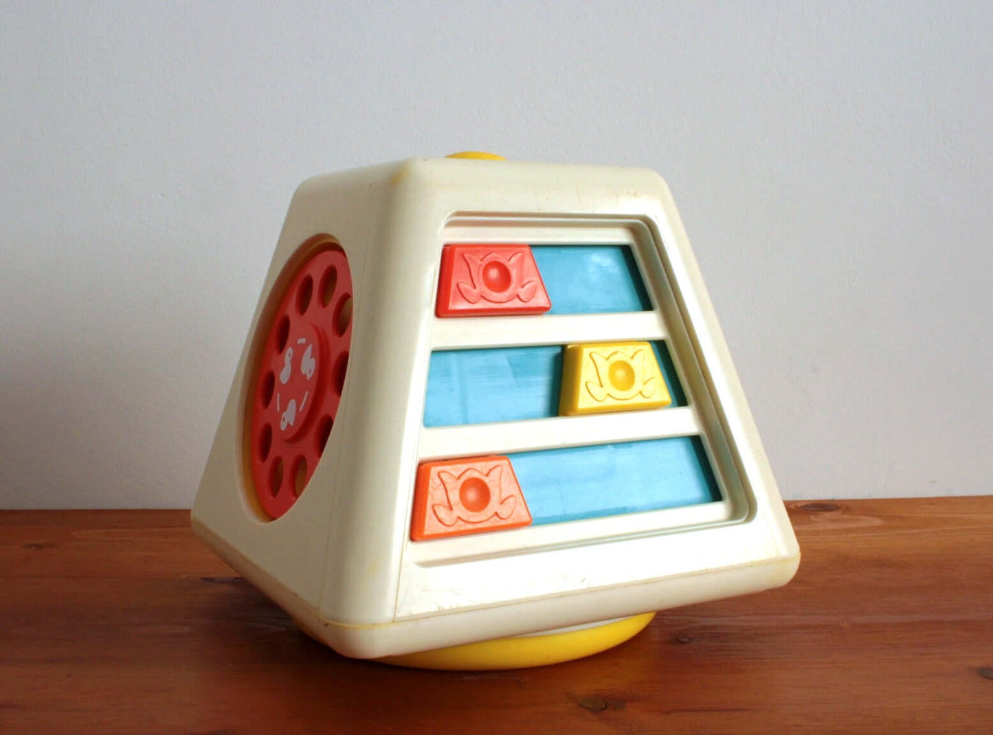 Vintage Jouet d'éveil Fisher Price "Turn & Learn Rotating Activity Center"