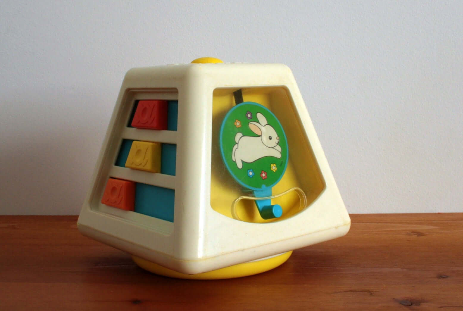 Vintage Jouet d'éveil Fisher Price "Turn & Learn Rotating Activity Center"