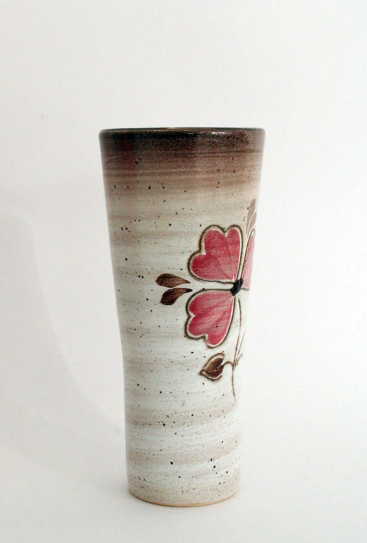 Vintage Vase vintage en grès Niderviller