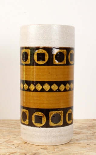 Grand vase en céramique vintage West Germany