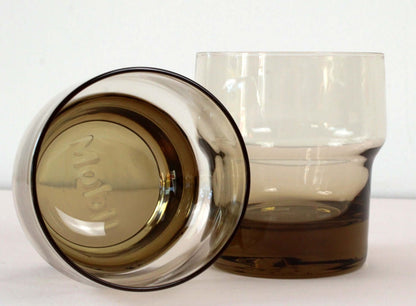 Verres fumés Mobil vintages