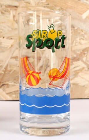 Verres vintages Sirop Sport