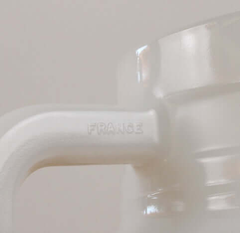 Verseuse en opaline vintage