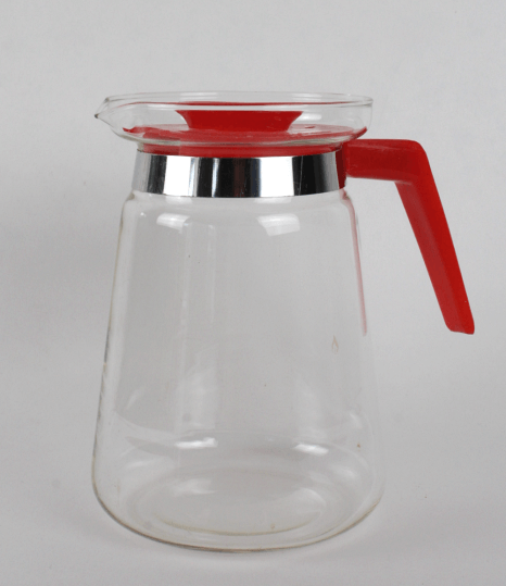 Verseuse en verre vintage